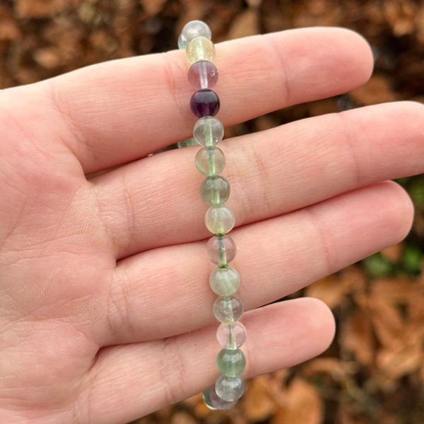 Fluoriet Armband - 6MM