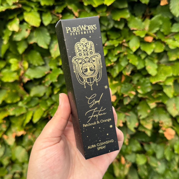 Aura Cleansing Spray Good Fortune - patchouli en sinaasappel