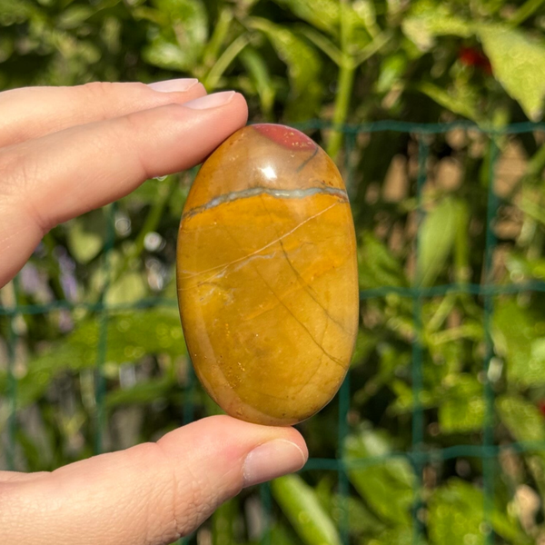 Mookaiet Jaspis Handsteen - #HS27