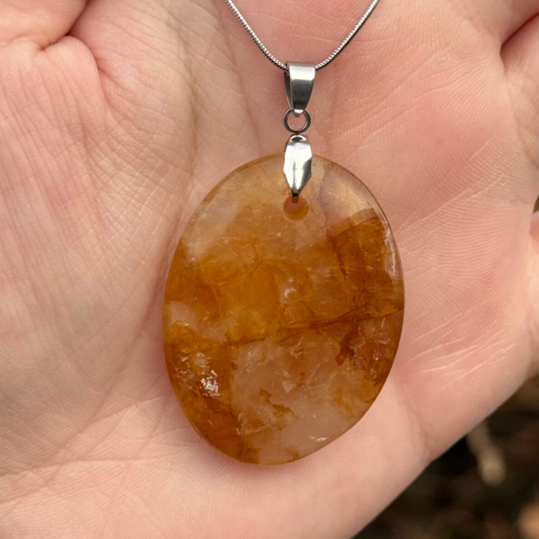 Amulet ,,Labyrinthine” - Golden Healer #TS17