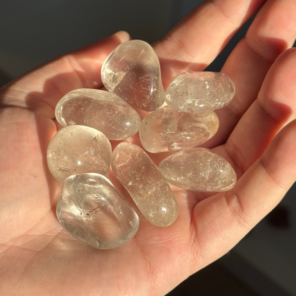 Bergkristal Trommelsteen