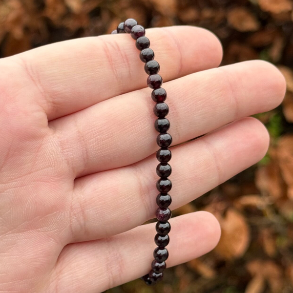 Granaat Armband - 4MM