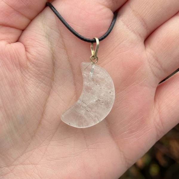 Bergkristal Maan Hanger