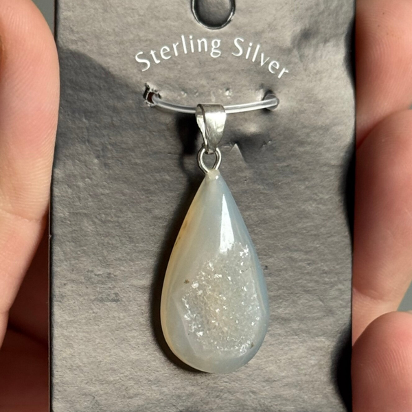 Druzy Agaat Hanger - 2