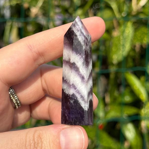 Chevron Amethist Punt - #CA1