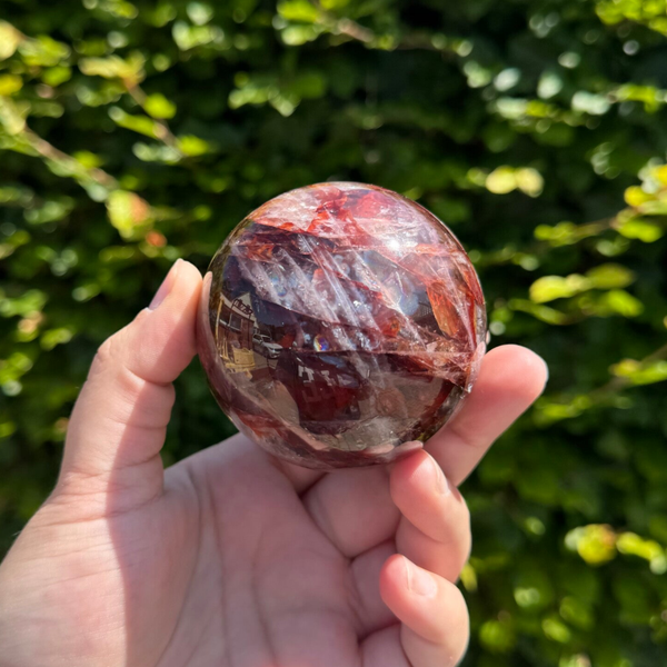 Hematoïde Kwarts Bol (Red Healer)