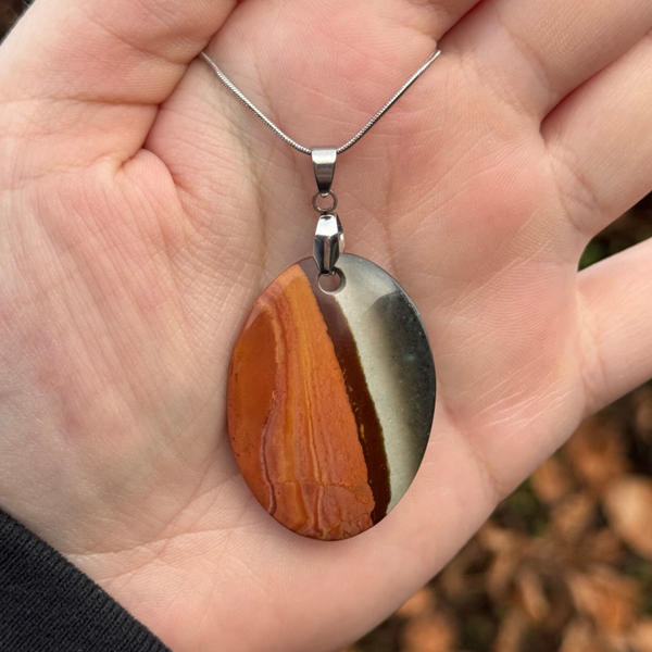 Amulet ,,Composed” - Polychroom Jaspis #TS13