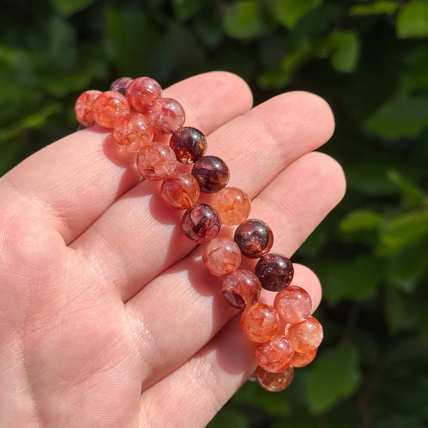 HQ Hematoïde Kwarts Armband - 8MM
