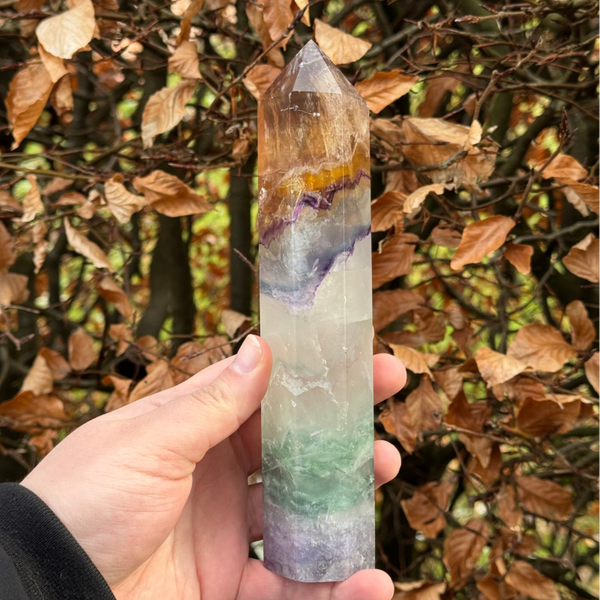 Mega Regenboog Fluoriet Punt