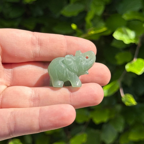 Groene Aventurijn Olifant