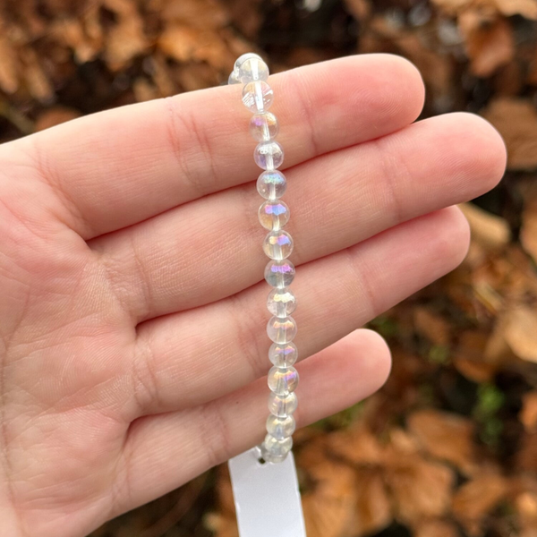 Angel Aura Kwarts Armband - 6MM