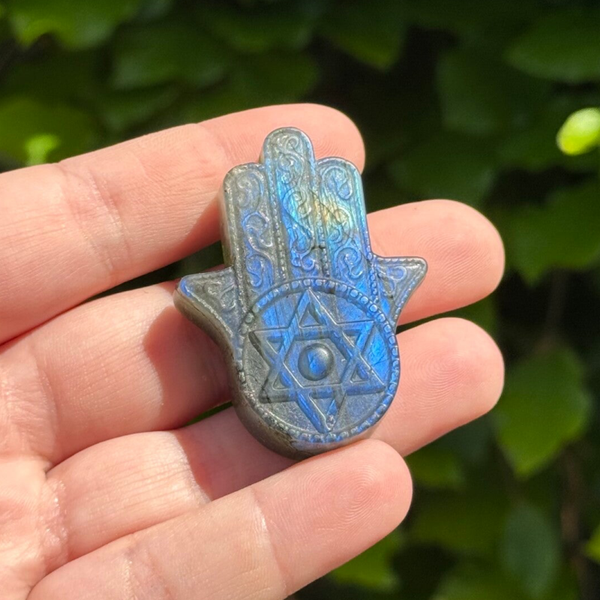 Labradoriet Hamsa