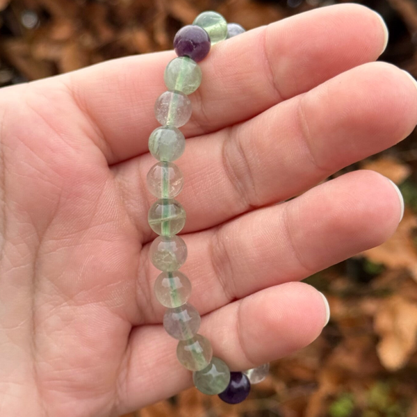 Fluoriet Armband - 8MM