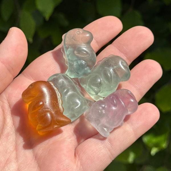 Fluoriet Dino - kies zelf welke kleur!