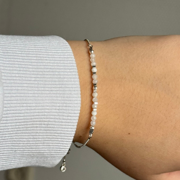 Maansteen Original Palladium Armband