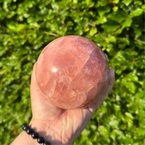 Statement Ster Rozenkwarts Bol - Hoge Kwaliteit - 103MM