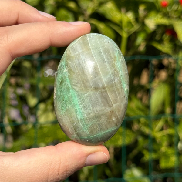 Groene Maansteen Handsteen - #HS26