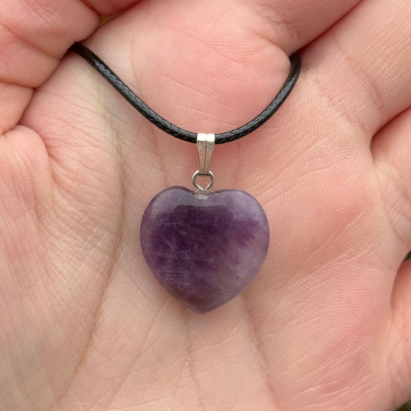 Amethist Hartjes Hanger