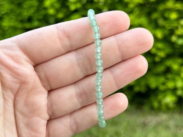 Kogelarmband Groene Aventurijn - 4mm