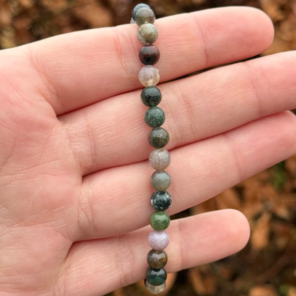 India Agaat Armband - 6MM