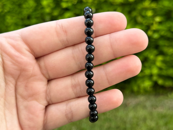 Kogelarmband Onyx - 6mm