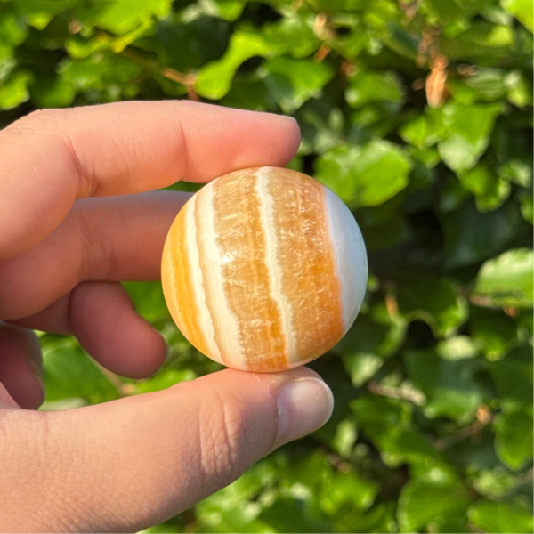 Gele Calciet Bol - 38MM