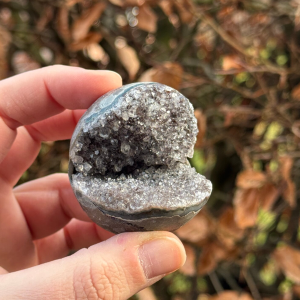 Druzy Amethist ‘Pacman’ Bolletje