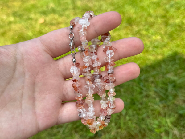 Splitketting Hematoïde Kwarts