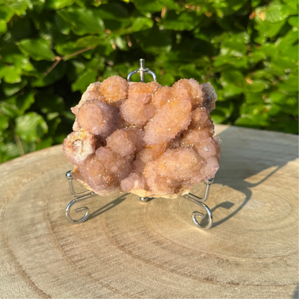 Cactus Amethist/Spirit kwarts Cluster inclusief standaard