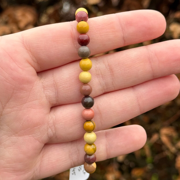 Mookaiet Jaspis Armband - 6MM