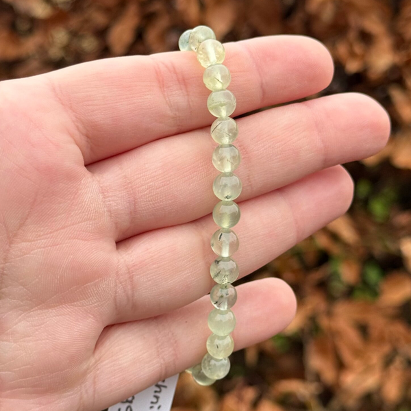 Prehniet Armband - 6MM