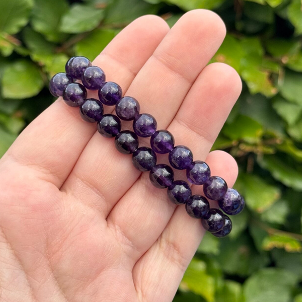 Amethist Armband - 6MM