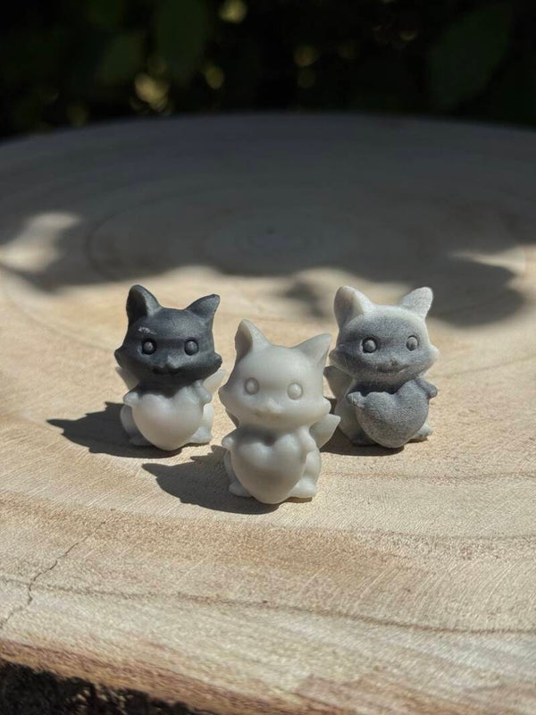 Taiji Jaspis Vosjes met Hartje - kies zelf welke!
