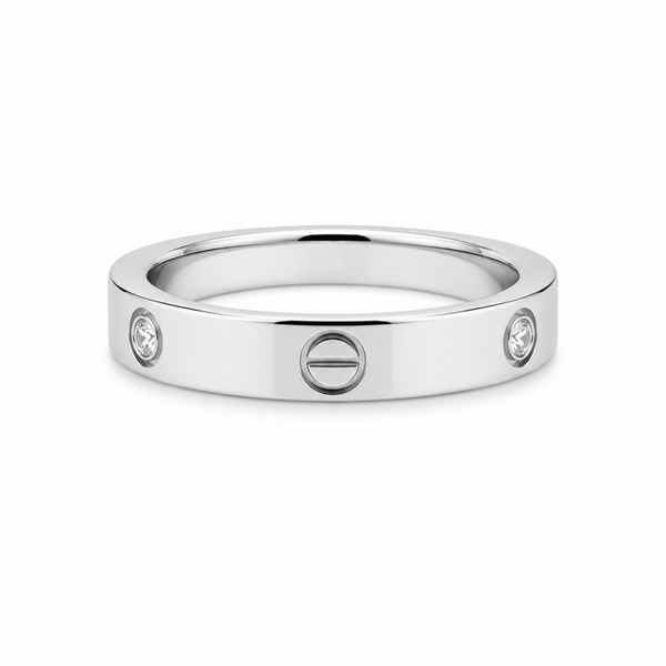 Celina Ring Crystal Silber ✨