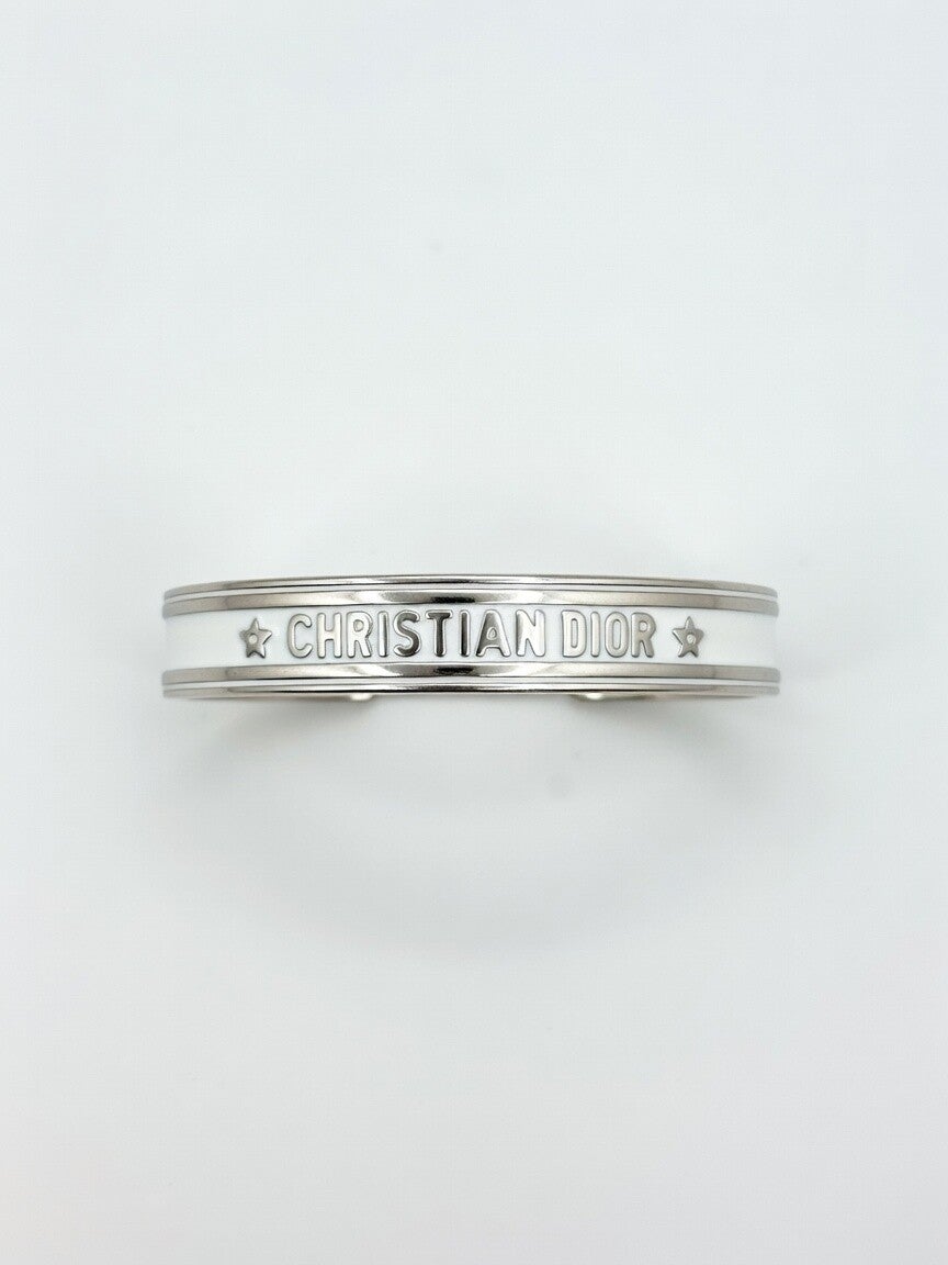 Christine Armband Silber/Weiß ✨