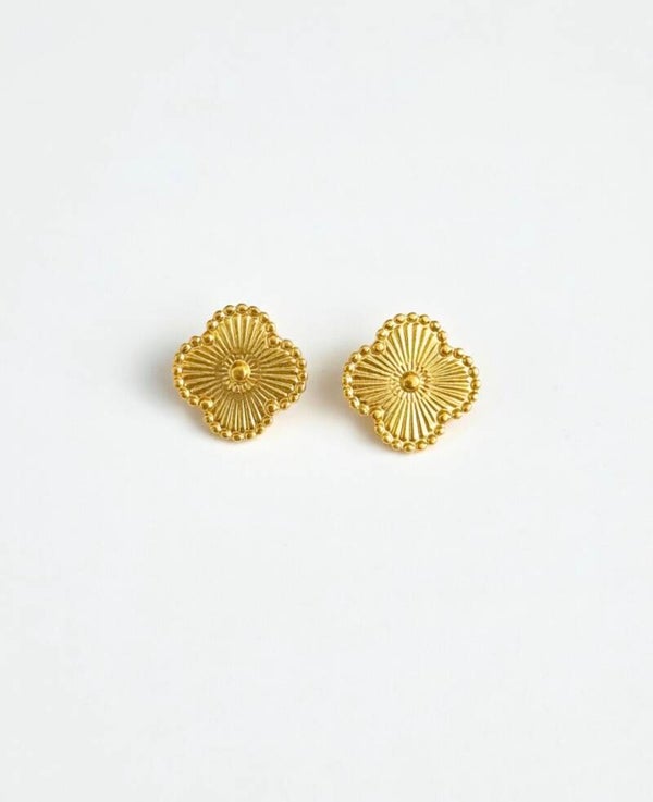 Flora Ohrringe klein  Gold ✨