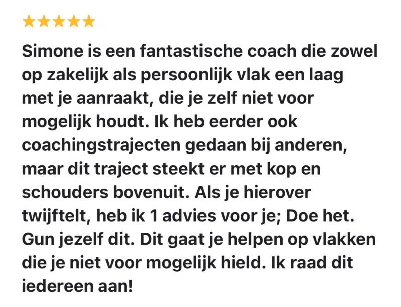 revieuw simone van bekkum 