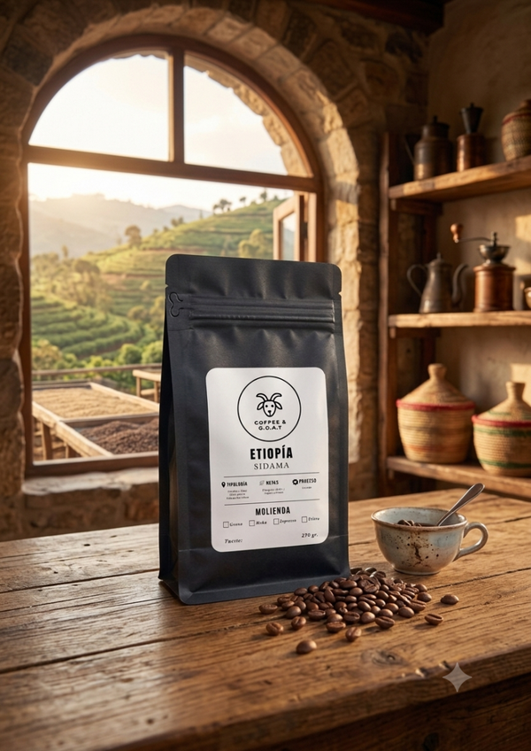 Sidamo Heirloom 250gr (Etiopía)