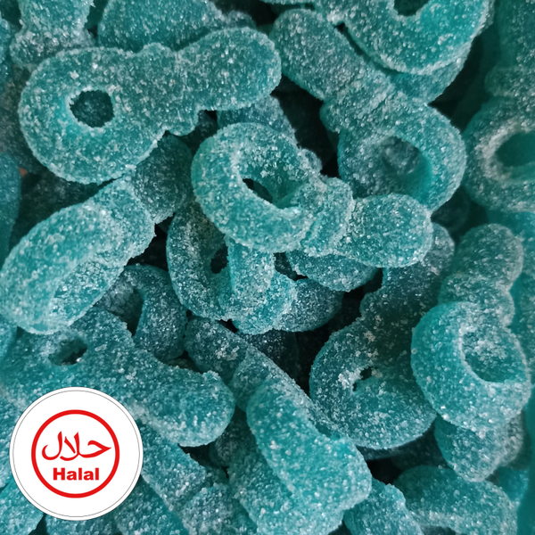 Tétine bleu à la framboise Sucré 100gr