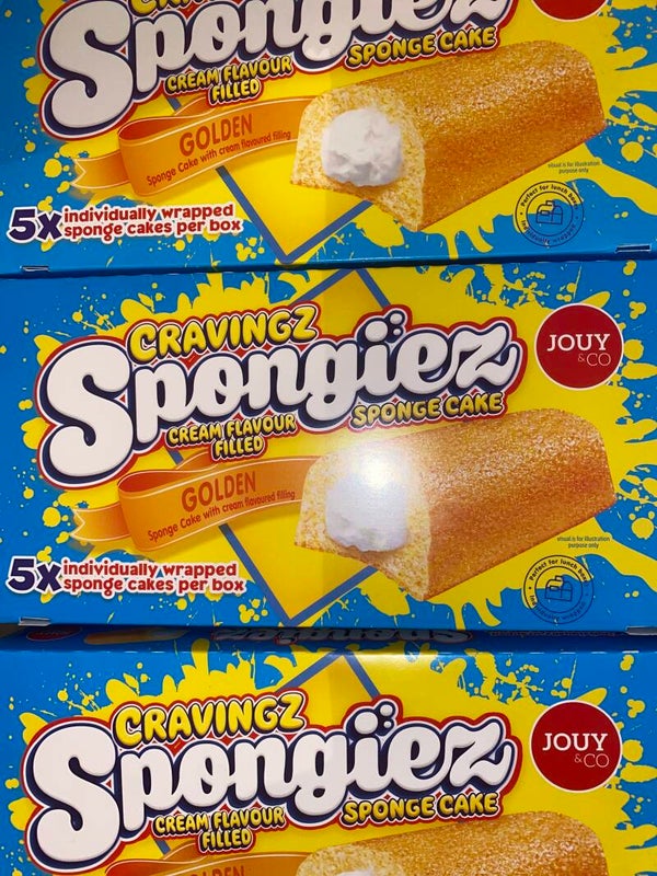 Sponge cake crème halal