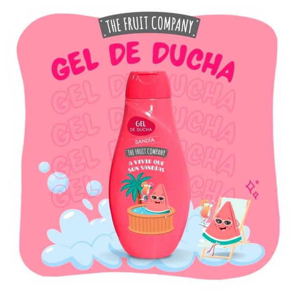 Gel Douche The Fruit Company Pastèque 🍉 600ml