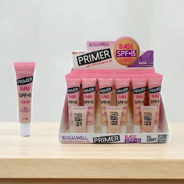 Primer couvrant spf +15 Leticia Well