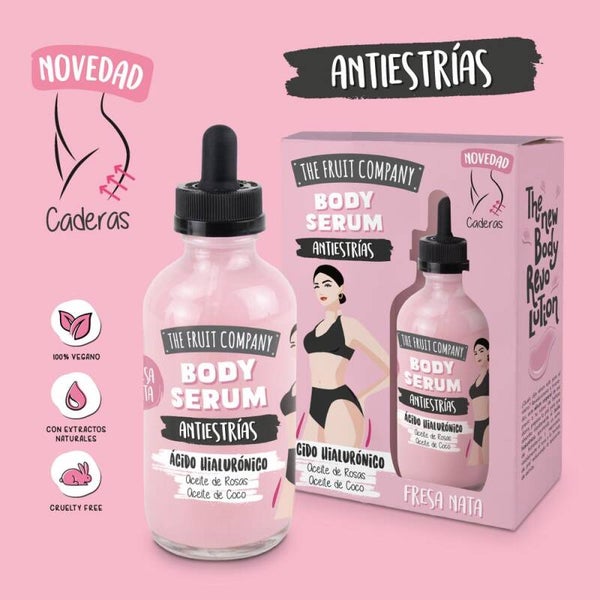 Sérum Anti-Vergeture Fraise crème 🍓🧁 The fruit Company 120ml
