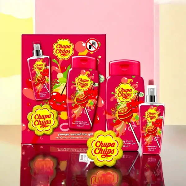 COFFRET CERISE 🍒 3 Pièces CHUPA CHUPS