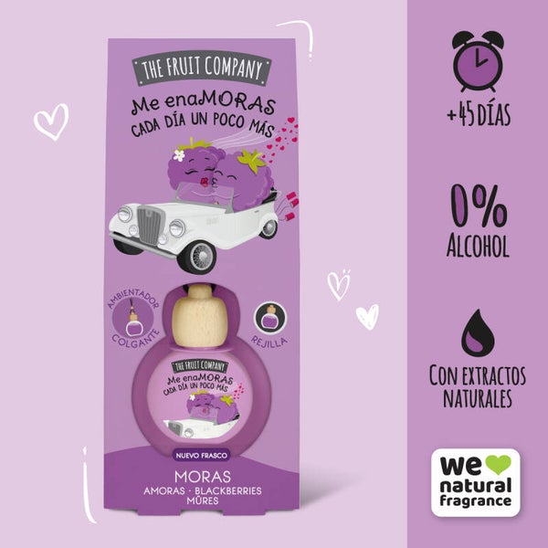 Désodorisant de voiture Mûre 💜 +45j