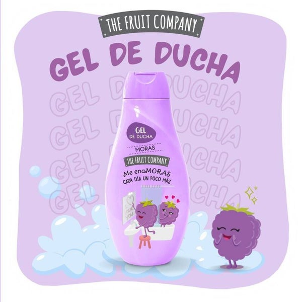 Gel Douche The Fruit Company à la mûre 600ml