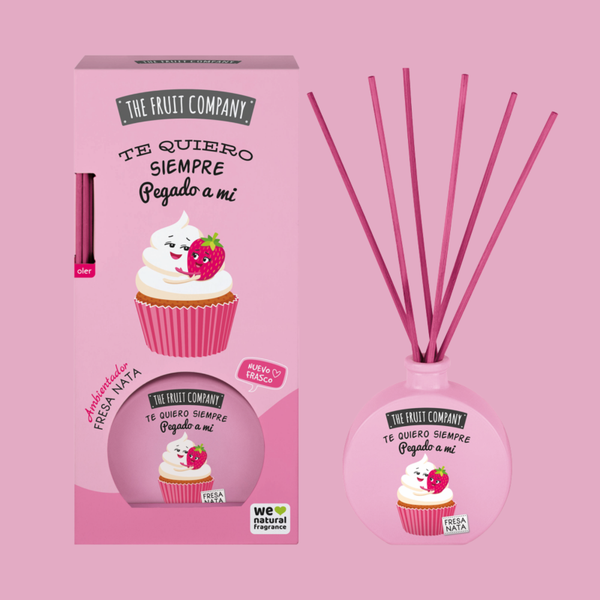 Mikado d’ambiance The Fruit Company Fraise crème 🍓🧁 40ml
