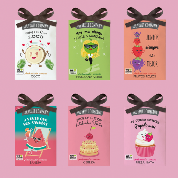 Sachet armoire parfumée The Fruit Company +45j