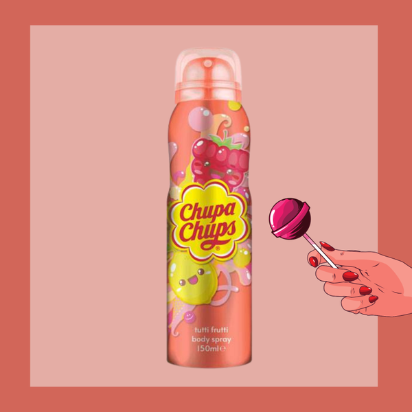 DÉODORANT TUTTI FRUITI 🥭🍍🍊 CHUPA CHUPS 150ml