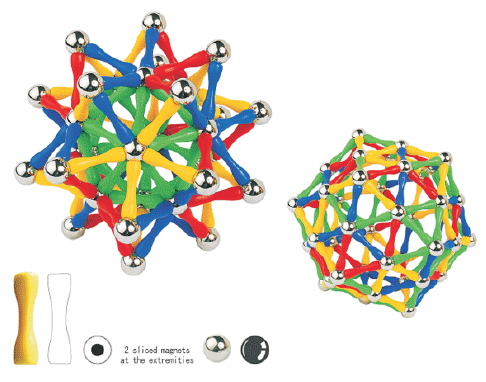 Juego didáctico Magnetin